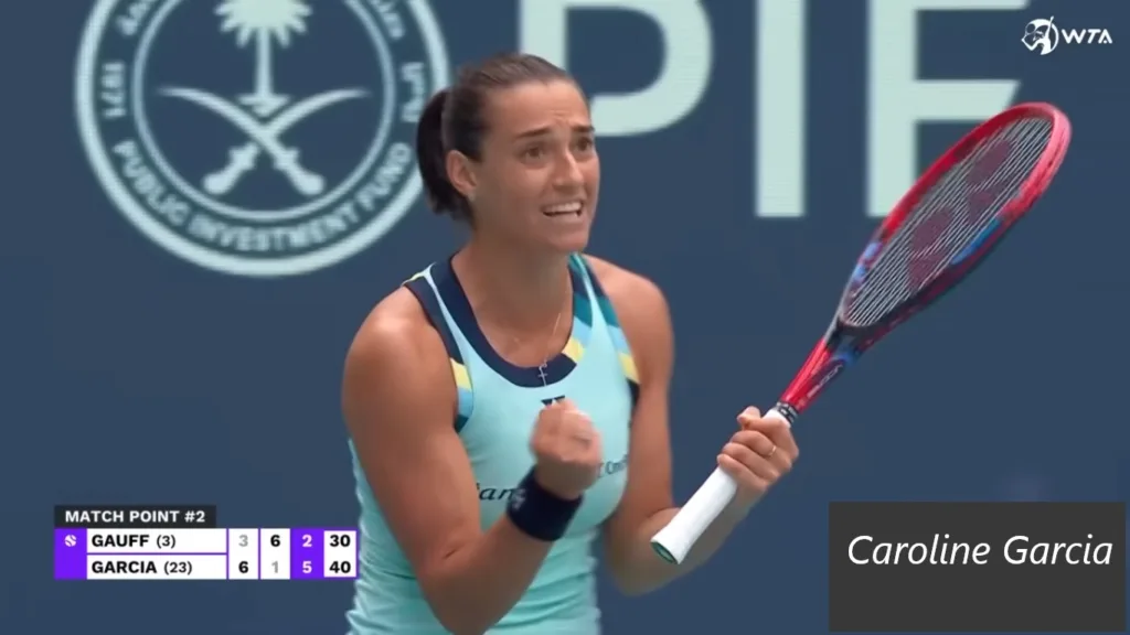 Caroline Garcia Beats Gauff To Get To Miami Open Quarterfinals
