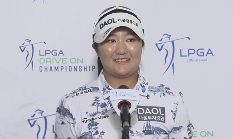 With A Four-Birdie Run, Kim Took The LPGA Founders Cup Lead